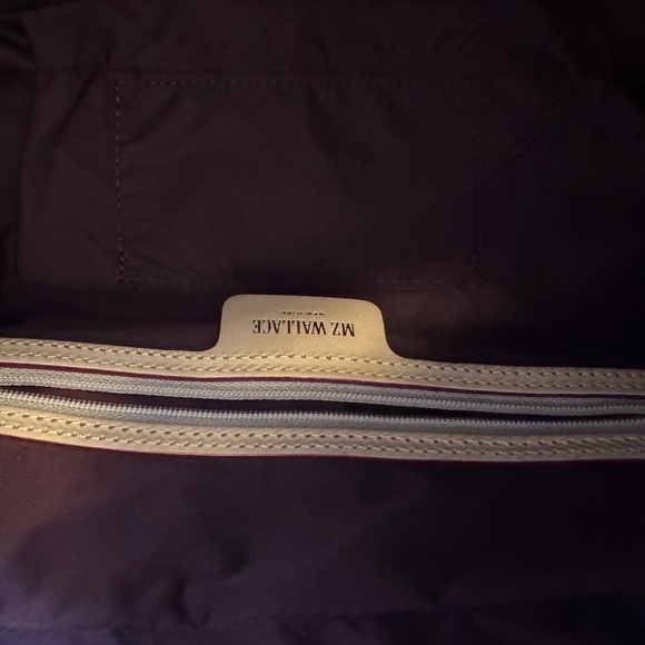 MZ Wallace Astor Satchel Wine Nubuck - Picture 10 of 11